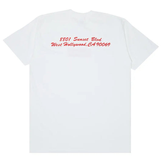 Supreme West Hollywood Box Logo Tee (WHITE)