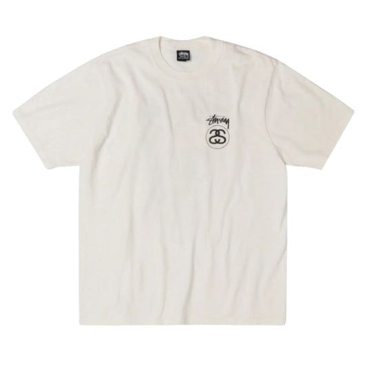 Stussy Tee Stock link Pigment Dyed (NATURAL)