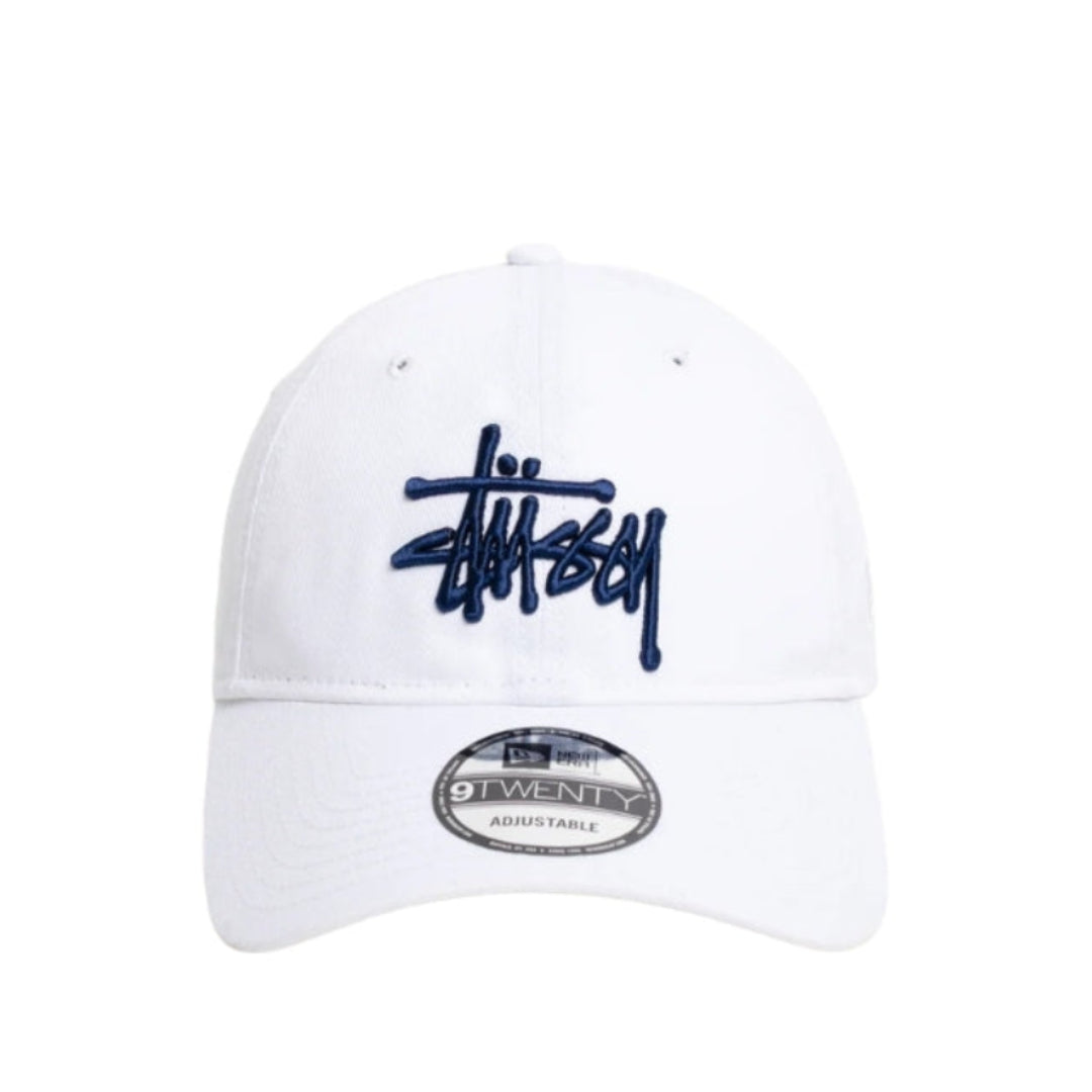 Stussy X New Era 9twenty Basic Strapback (WHITE)