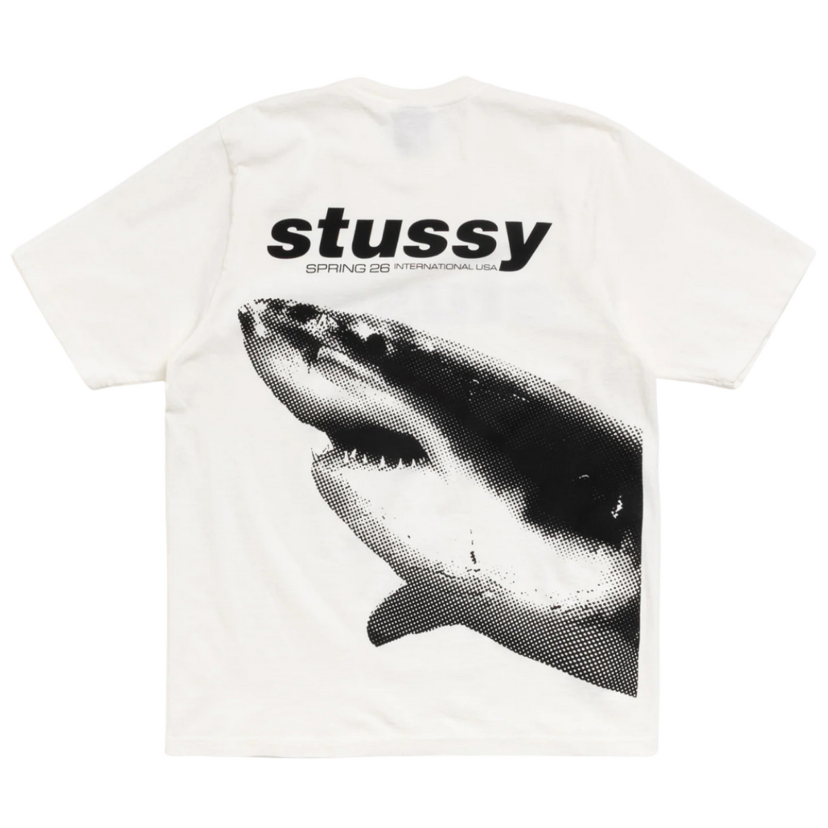 Stussy Tee Shark Pigment Dyed (NATURAL)