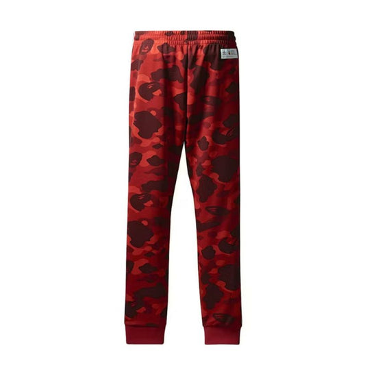 BAPE X adidas adicolor Track Pants (RAW RED)