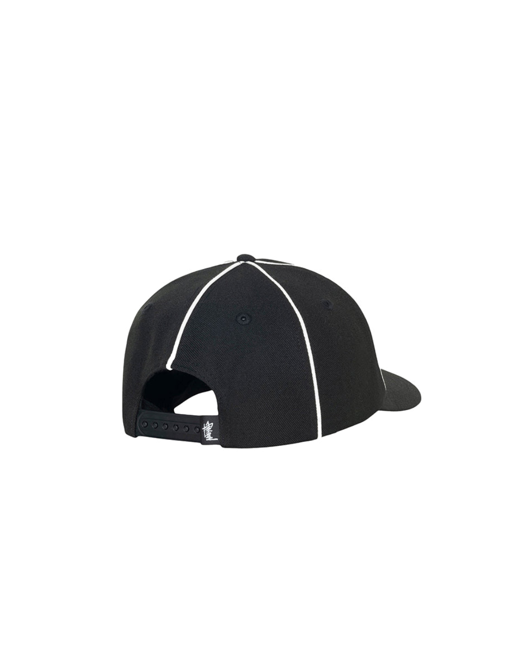 Stussy Low Profile Constrast Piping Strapback (BLACK)