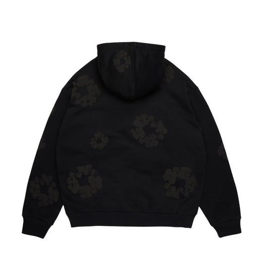 Denim Tears Mono Cotton Wreath Hoodie (BLACK)