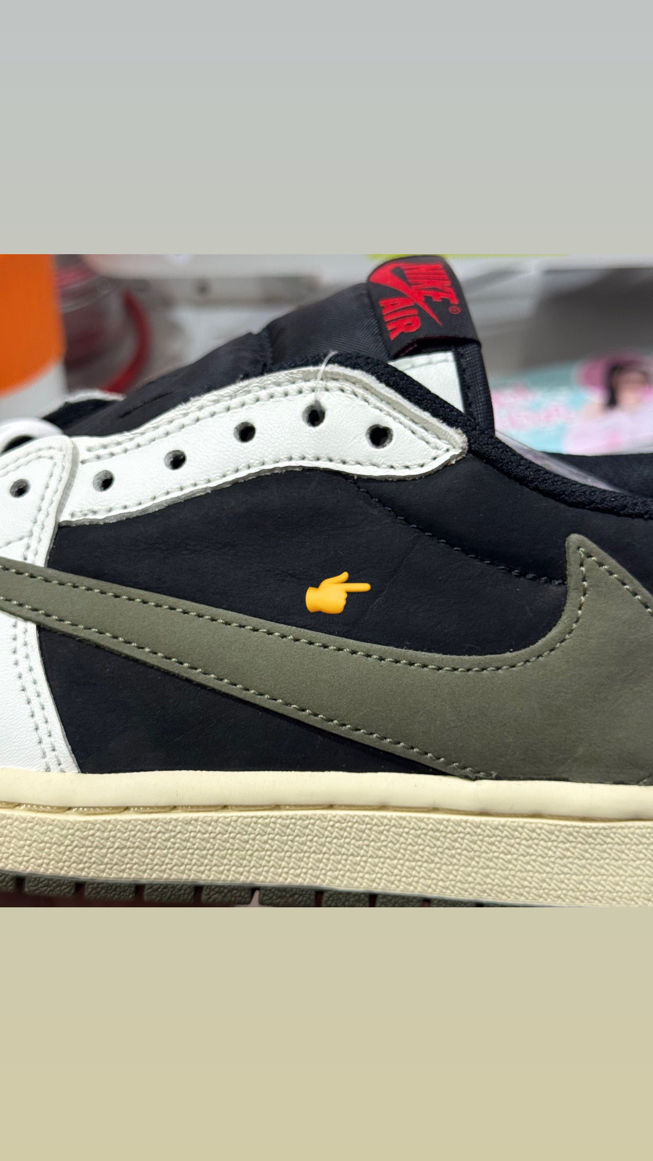 Nike Jordan 1 Retro Low OG SP X Travis Scott Olive (W)
