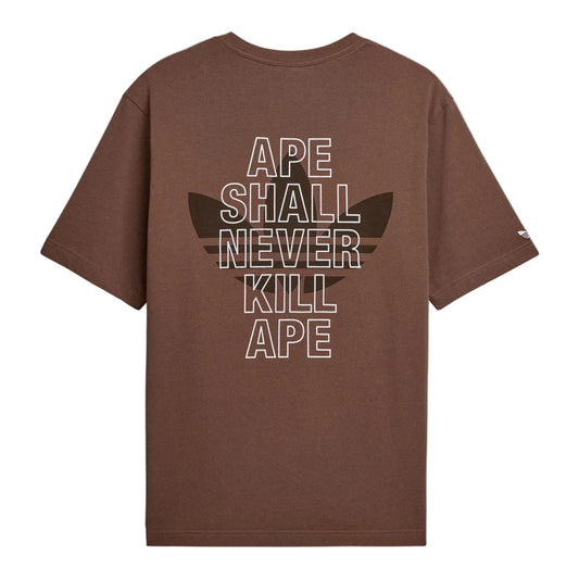 adidas x BAPE Ape Head Tee (EARTH STRATA)