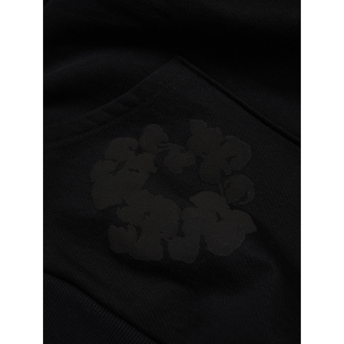 Denim Tears Mono Cotton Wreath Hoodie (BLACK)