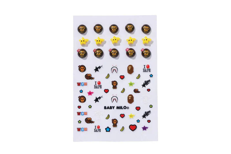 BAPE x Lisa Nail Seal Set