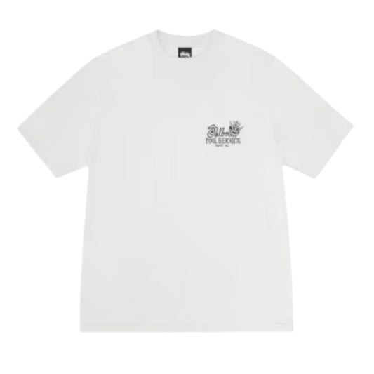 Stussy Tee Pool Service Pigment Dyed (NATURAL)