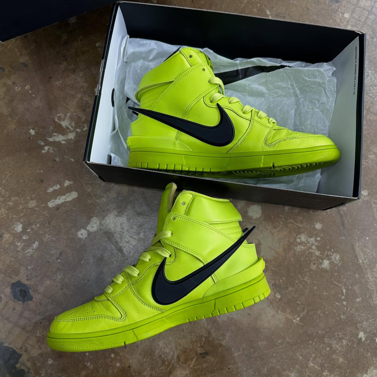 Nike Dunk High AMBUSH Flash “Lime”