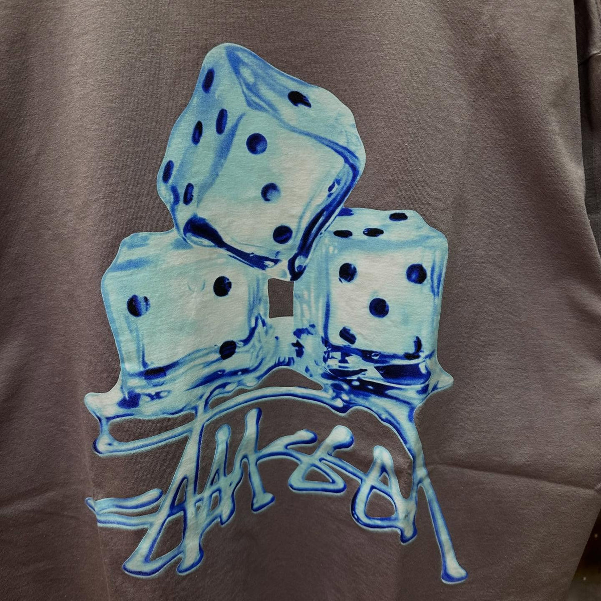 Stussy Melted Tee (MAUVE)