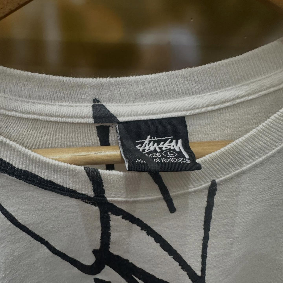 Stussy Tee Carson Dino (WHITE)