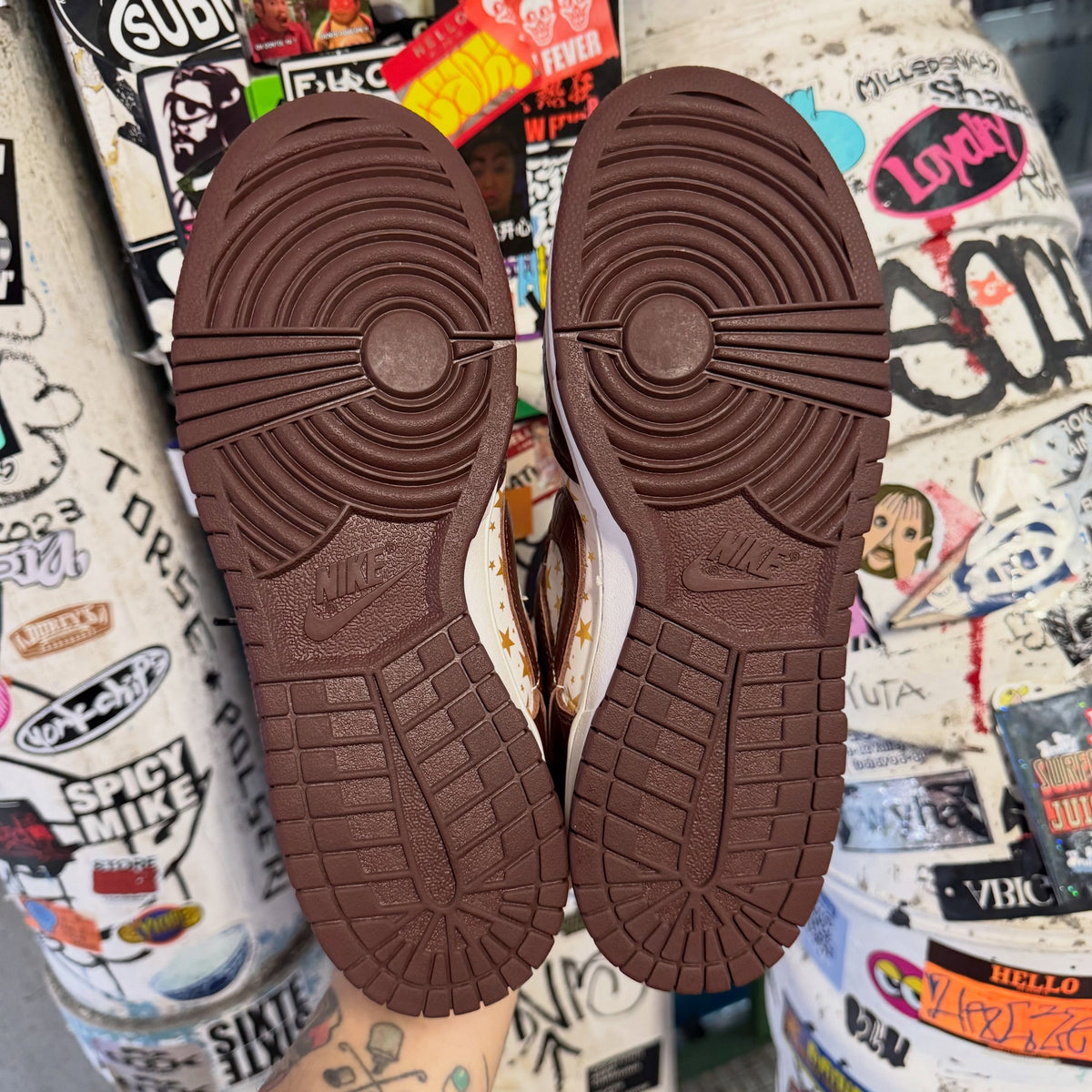 Nike SB Dunk Low Supreme Stars Barkroot (Brown)