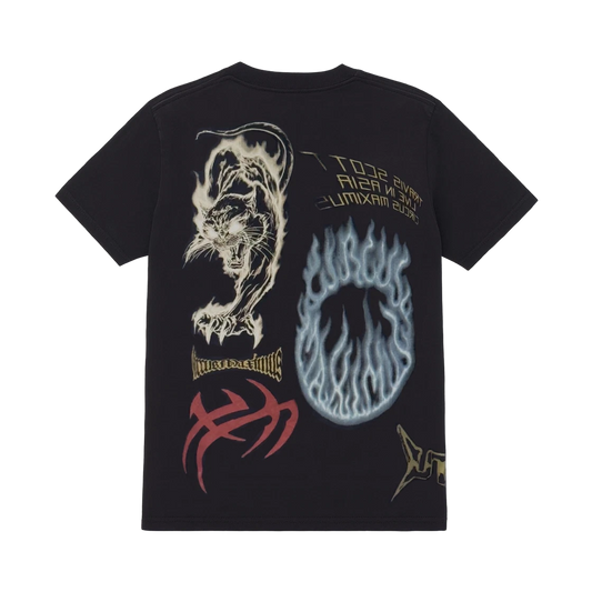 Travis Scott Merch Asia Tour 2025 Live From Asia Tee (BLACK)