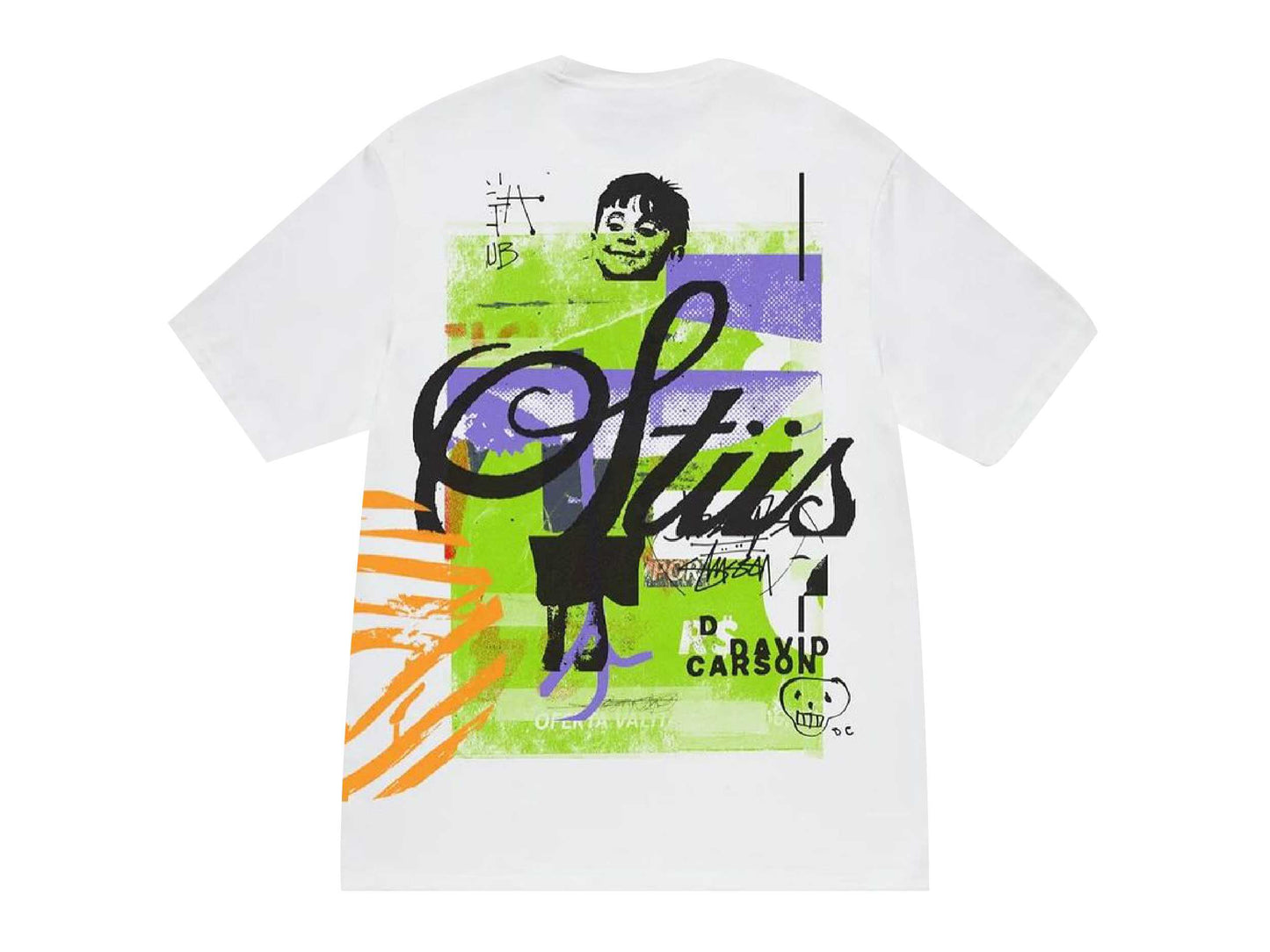 Stussy Tee David Carson Dino (WHITE)