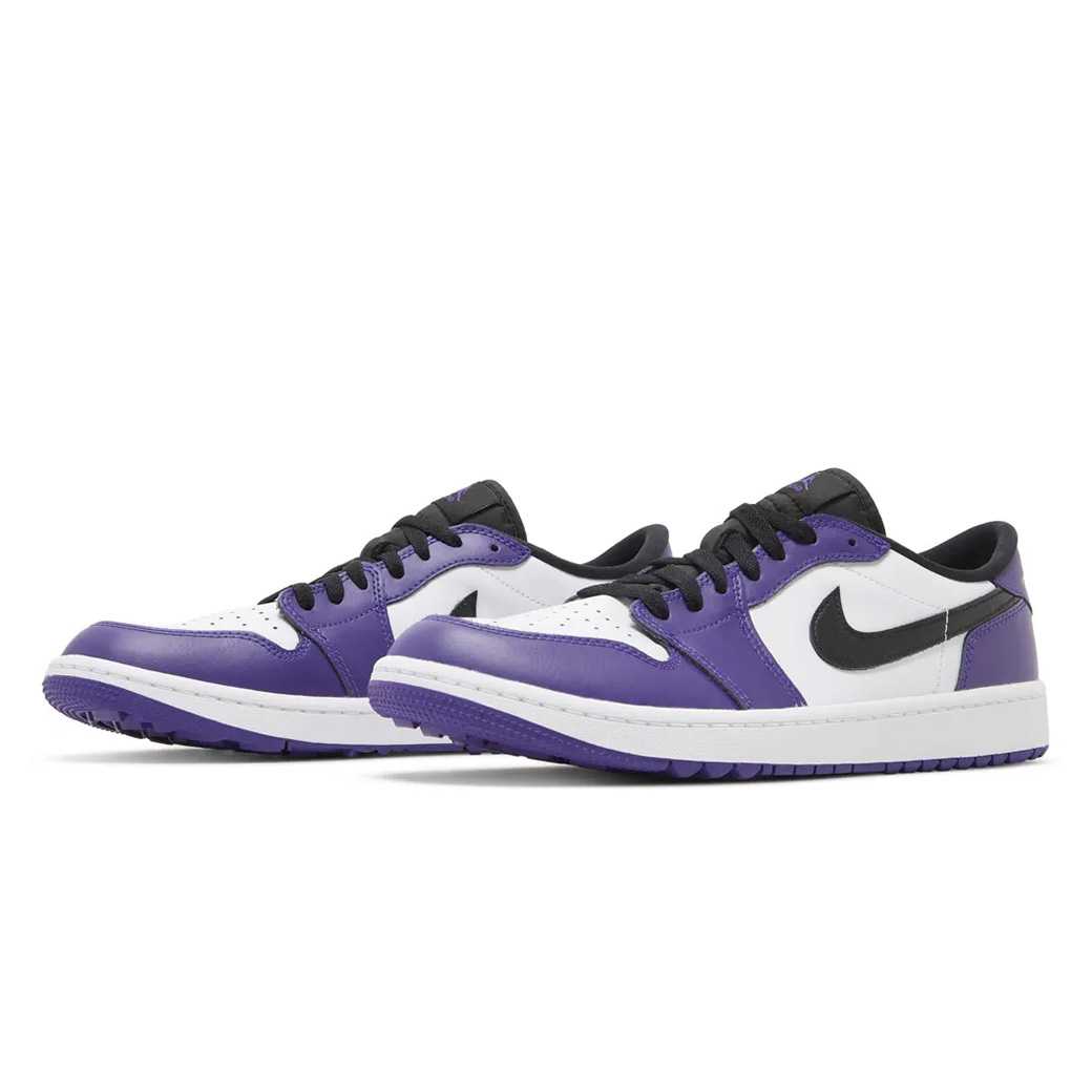 Nike Jordan 1 Retro Low สนามกอล์ฟสีม่วง