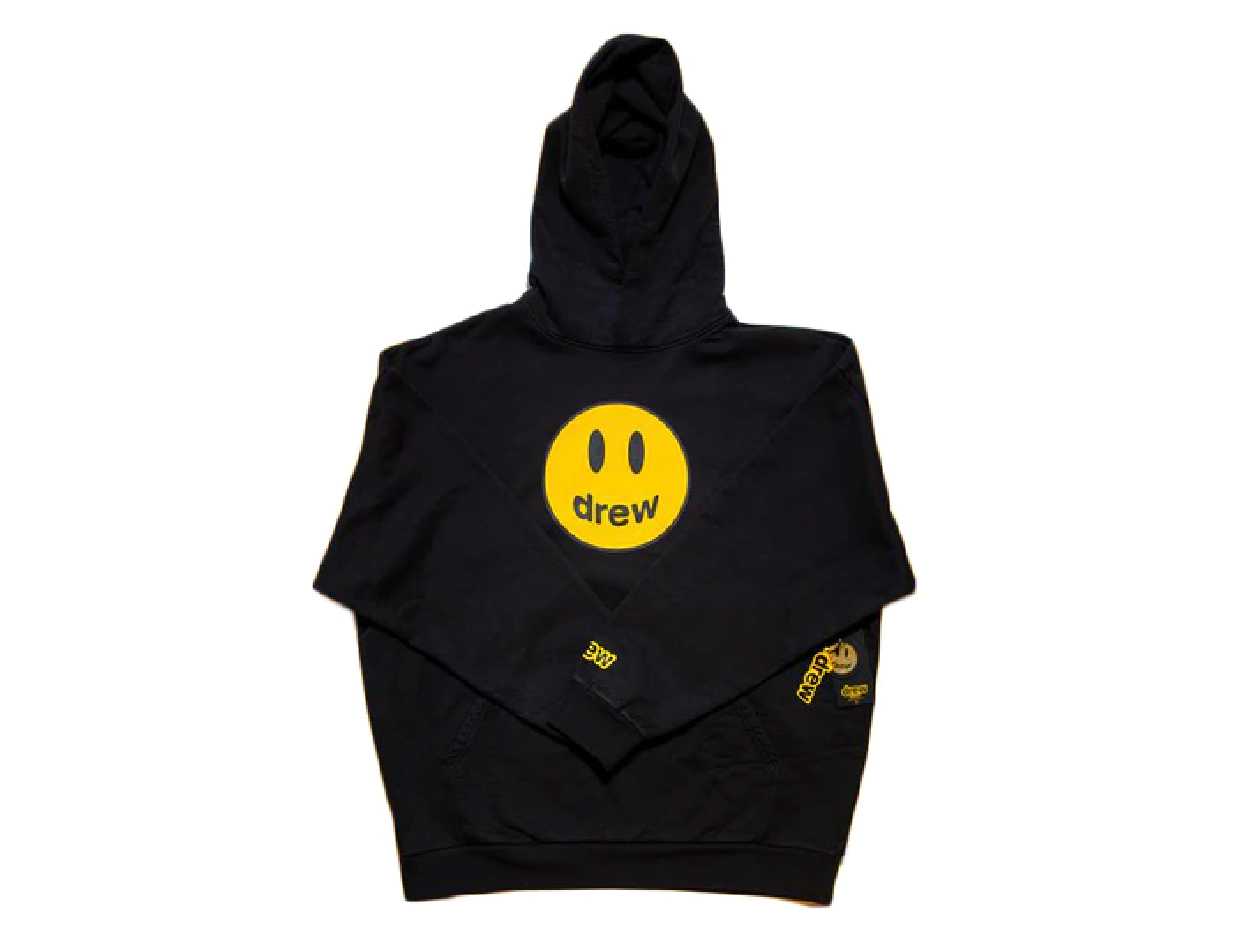 drew house mascot Hoodie (BLACK)