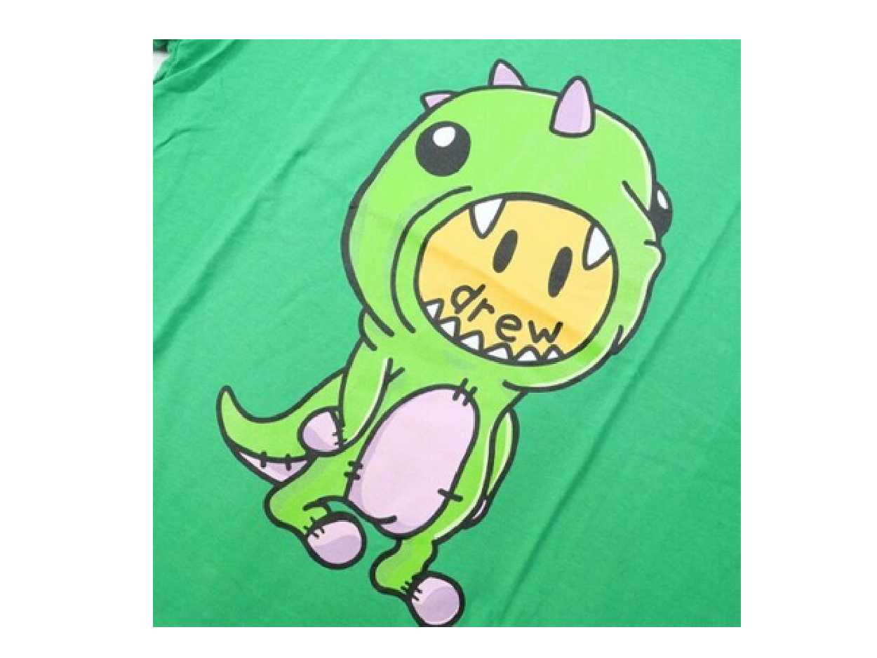 drew house dinodrew ss tee (GREEN)