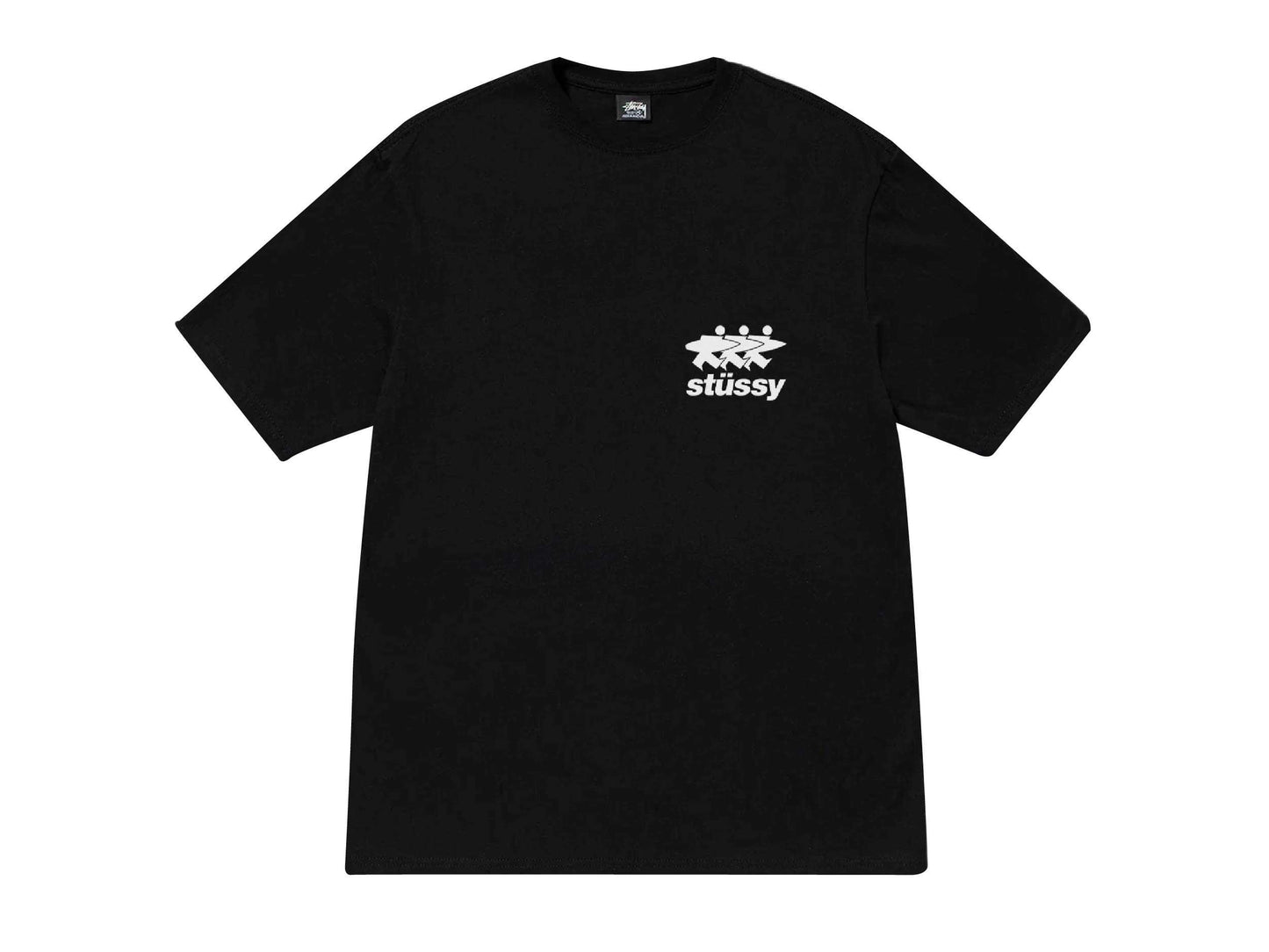 Stussy Tee Surfwalk (BLACK)