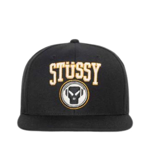 Stussy X Goldie Metalheadz 30 Snapback Cap (BLACK)