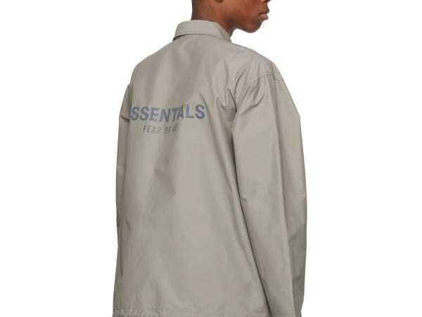 FOG - ESSENTIALS Souvenir Coach Jacket (TAUPE)