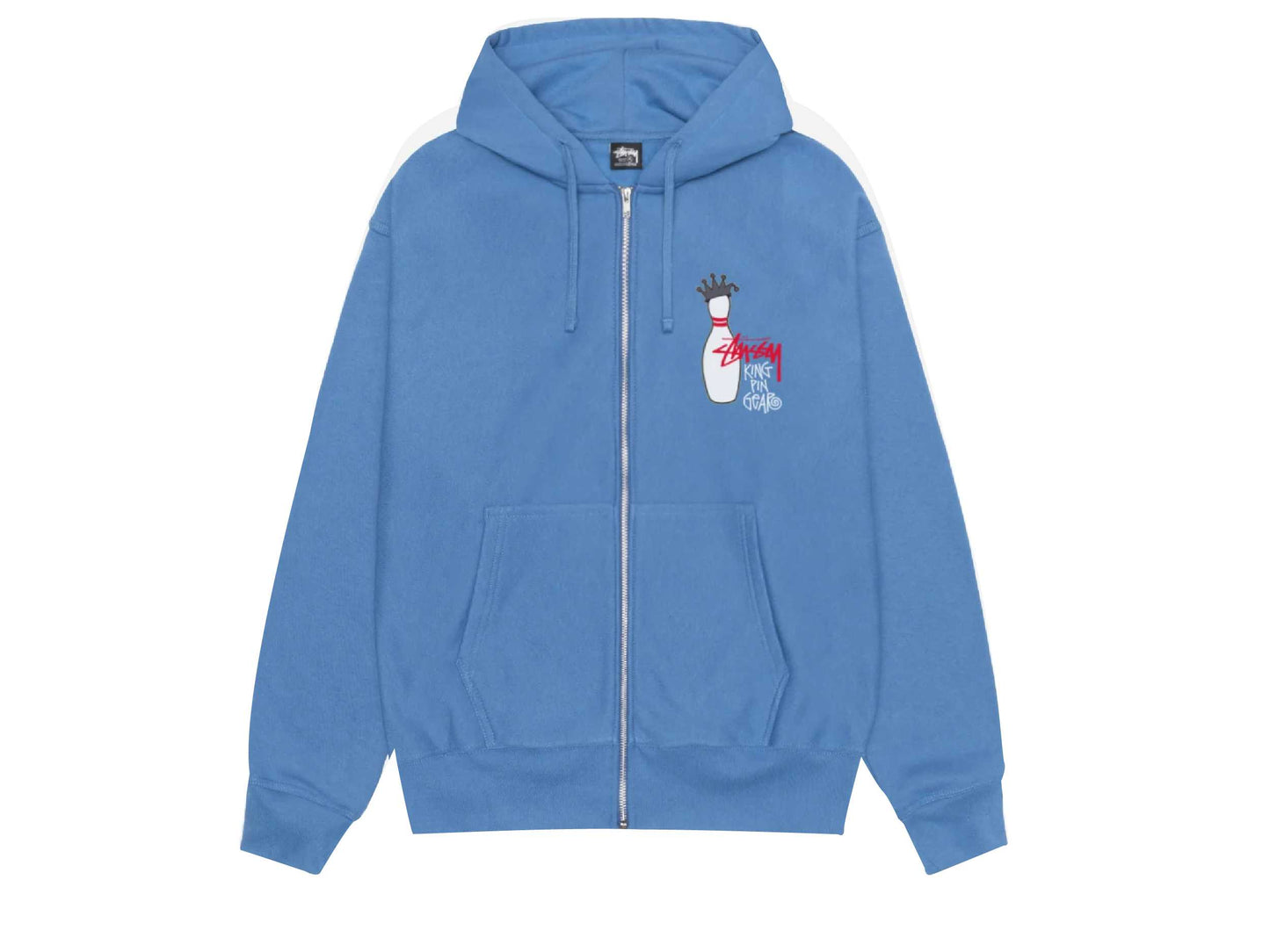 Stussy Zip Hoodie Kingpin (PACIFIC)