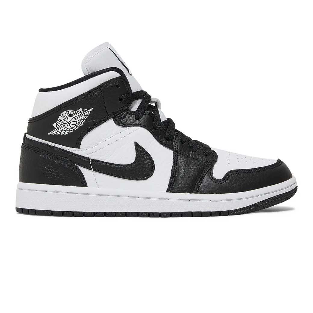 Nike Jordan 1 Mid Split Black White (W)