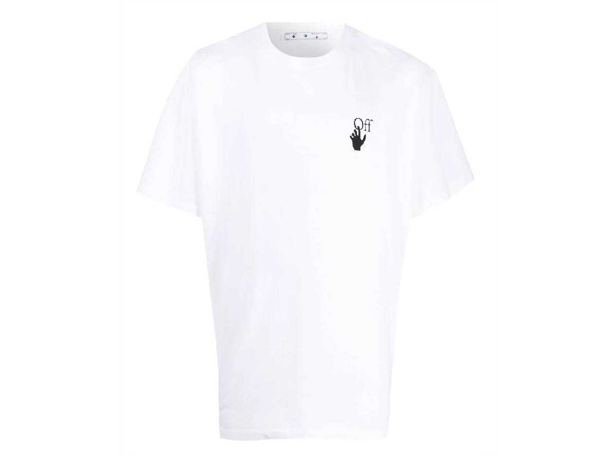 OFF-WHITE Oversized Degrade Arrow S/S T-SHIRT (WHITE/MULTICOLOUR)