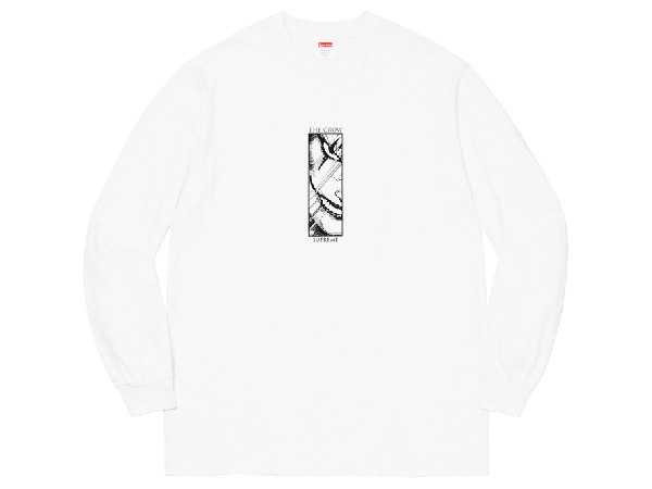 Supreme The Crow L/S Tee (WHITE)