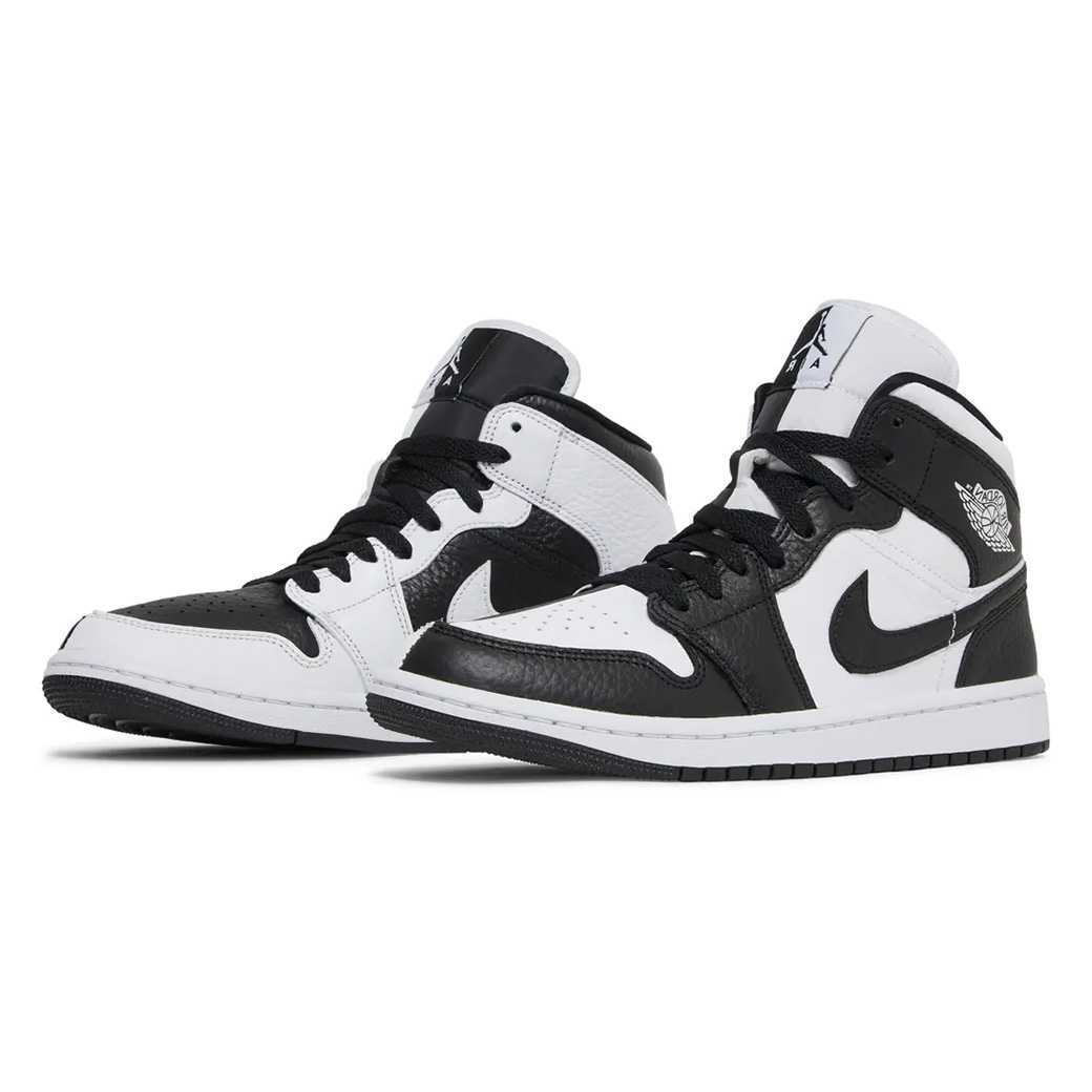 Nike Jordan 1 Mid Split Black White (W)