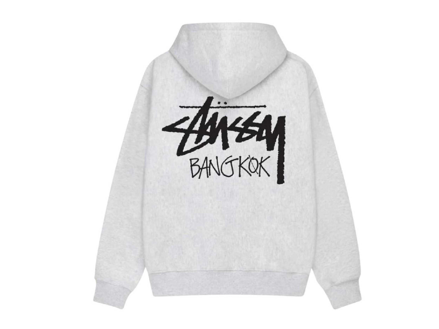 Stussy Hoodie Bangkok (ASH HEATHER)