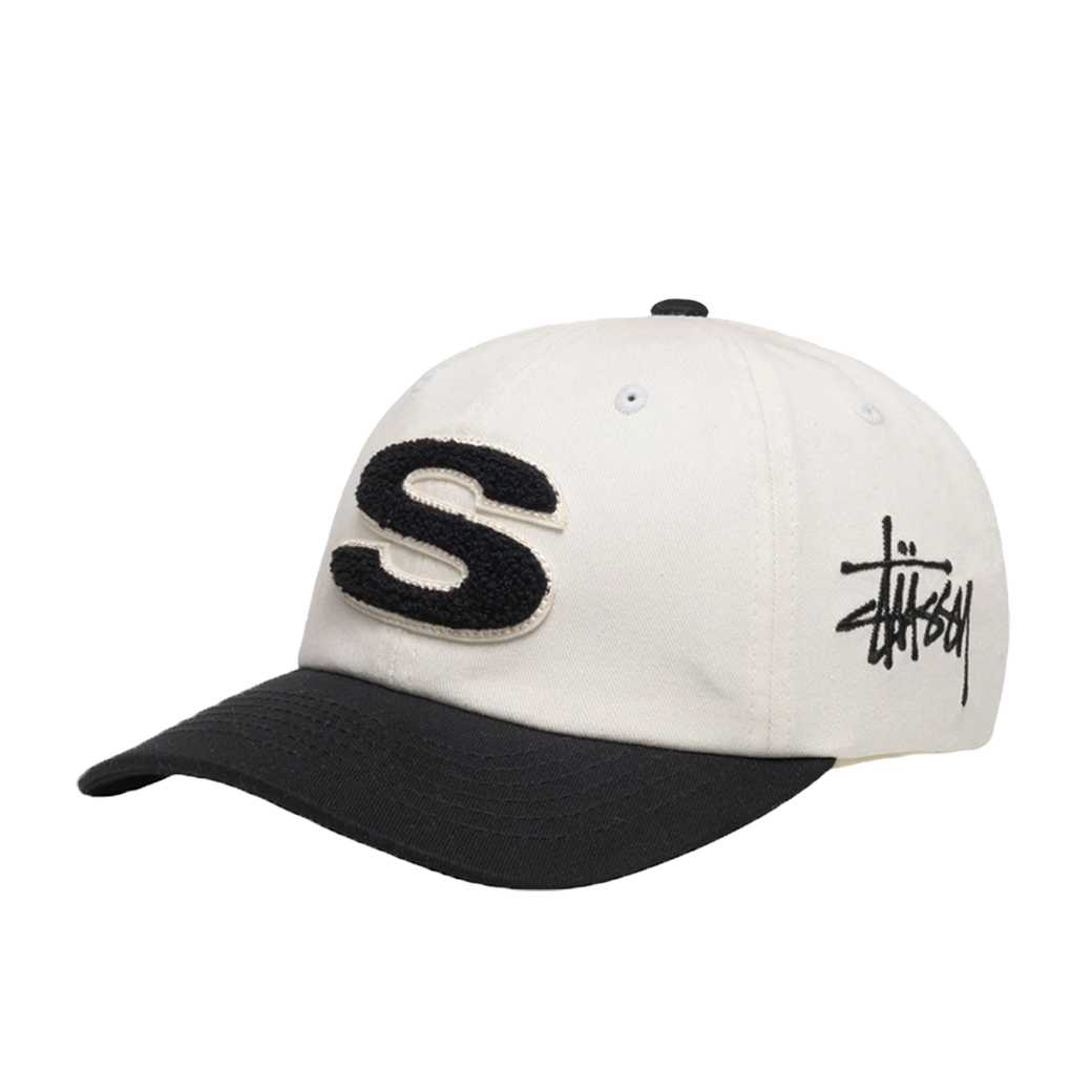 Stussy Low pro Chenille S Snapback (NATURAL)