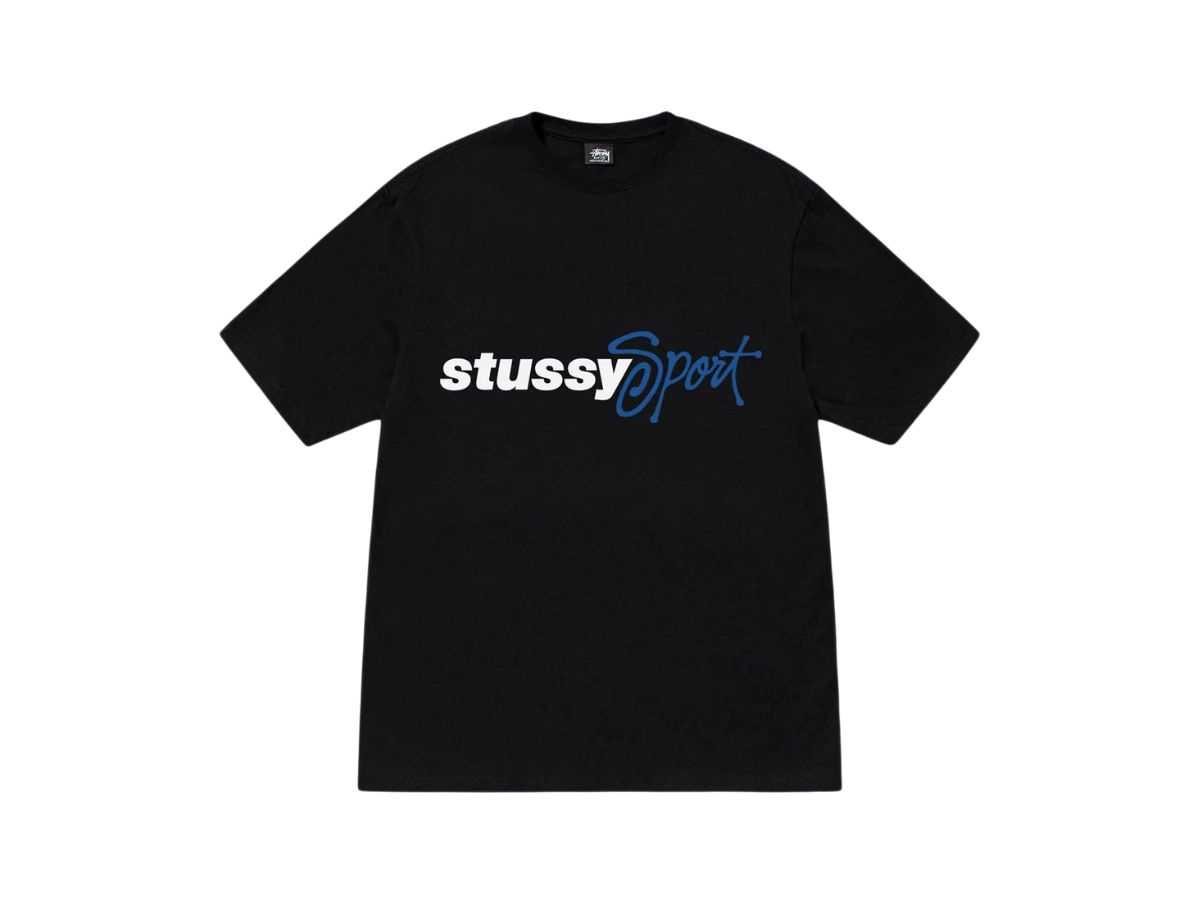 Stussy Tee Sport Script (BLACK)