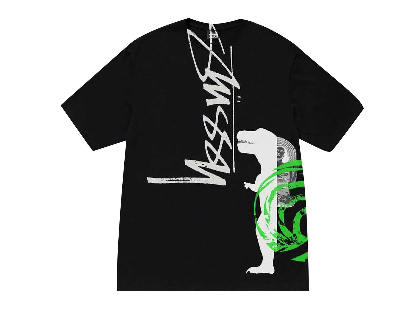 Stussy Tee David Carson Dino (BLACK)
