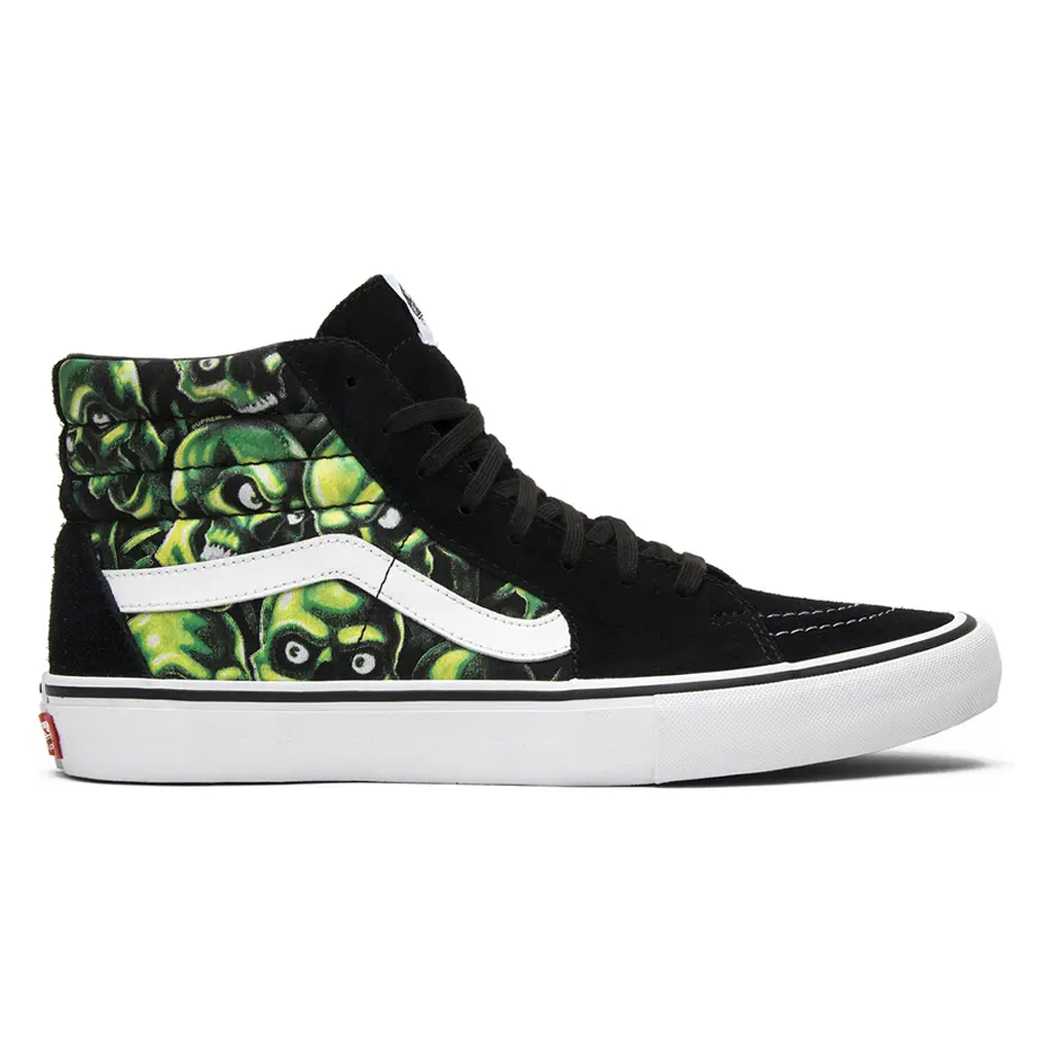 Vans Sk8-Hi X Supreme Skull Pile (Green)
