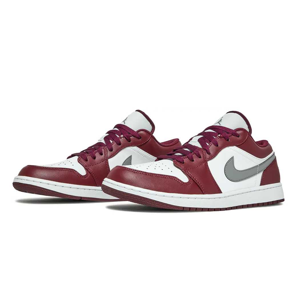 Nike Jordan 1 Low White Bordeaux