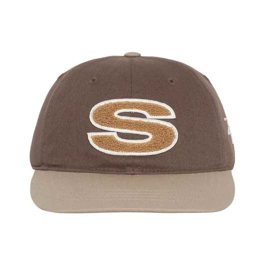 Stussy Low Pro Chenille S Strapback (BROWN)