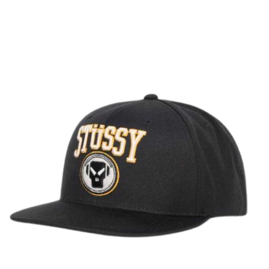 Stussy X Goldie Metalheadz 30 Snapback Cap (BLACK)