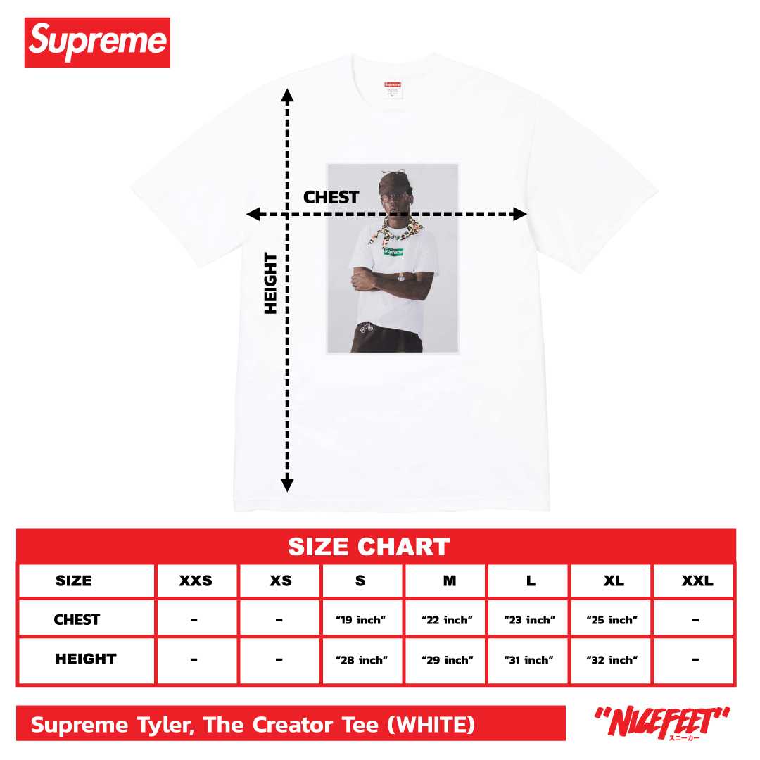Supreme Tyler, The Creator Tee (WHITE)