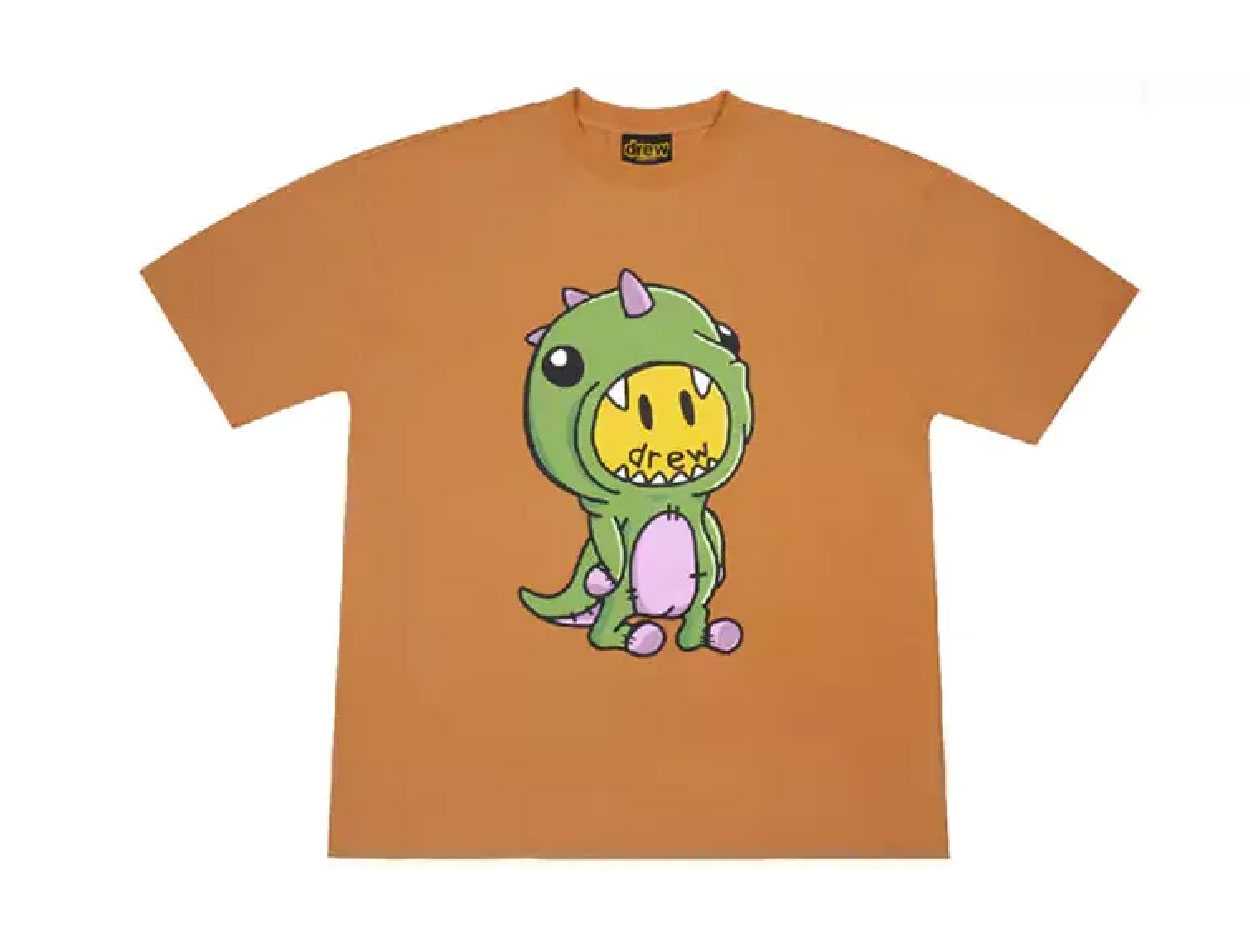 drew house dinodrew ss tee (ORANGE)