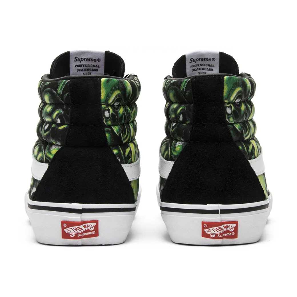 Vans Sk8-Hi X Supreme Skull Pile (Green)