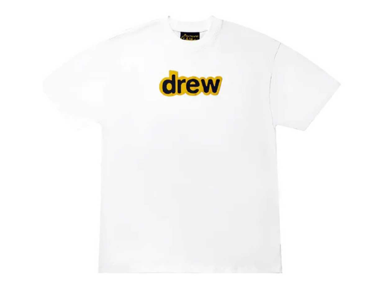 drew house secret ss tee (WHITE)