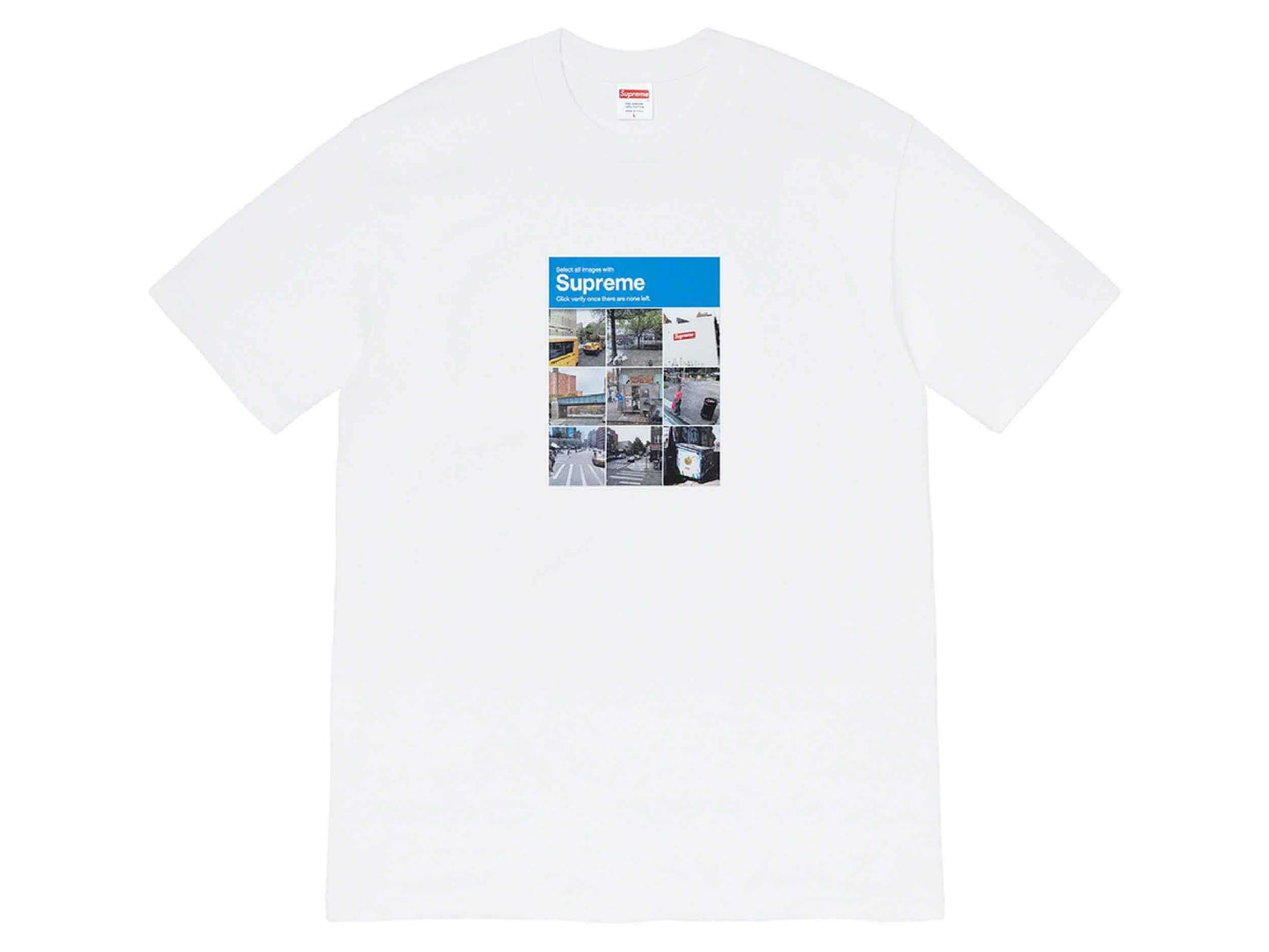 Supreme Verify Tee (WHITE)