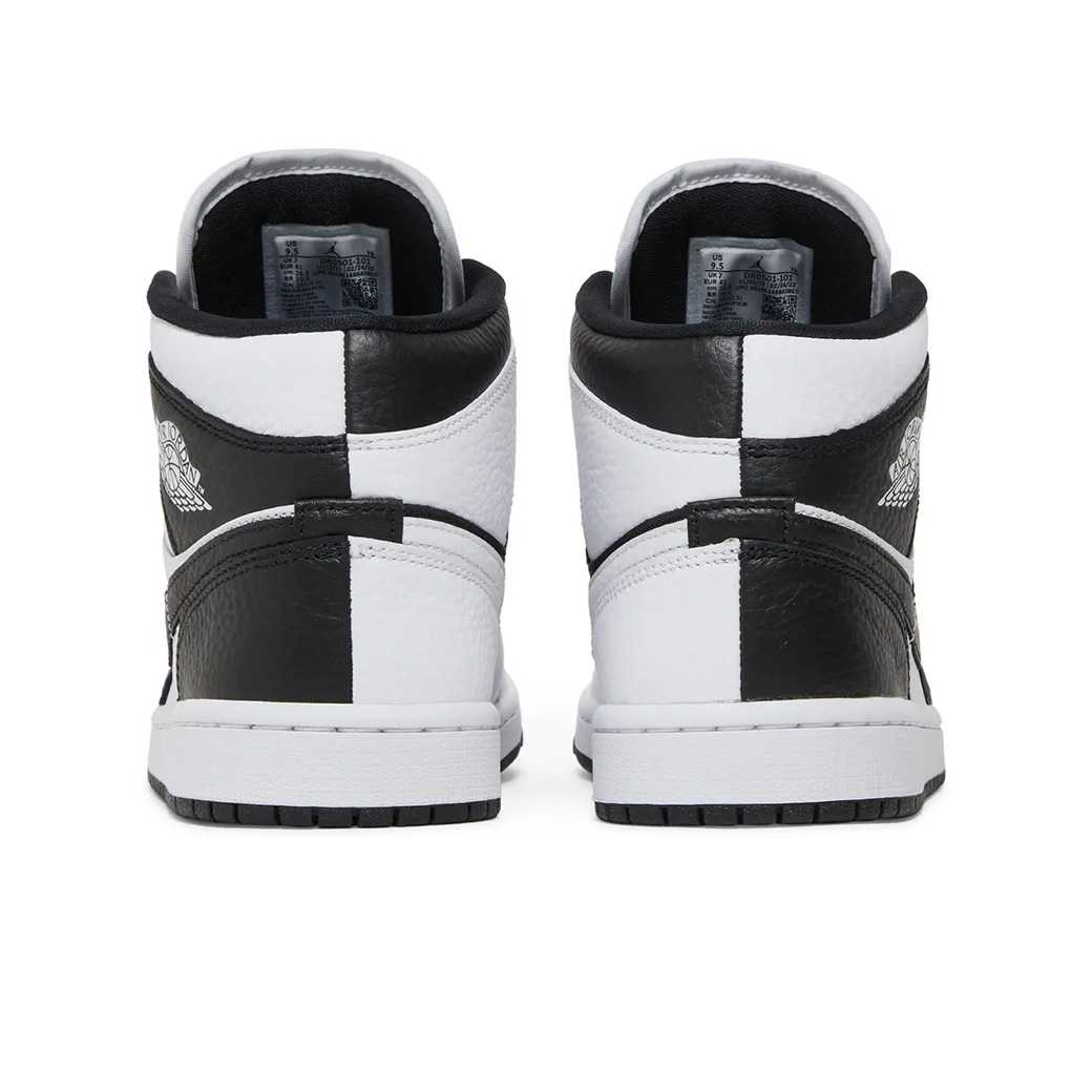 Nike Jordan 1 Mid Split Black White (W)