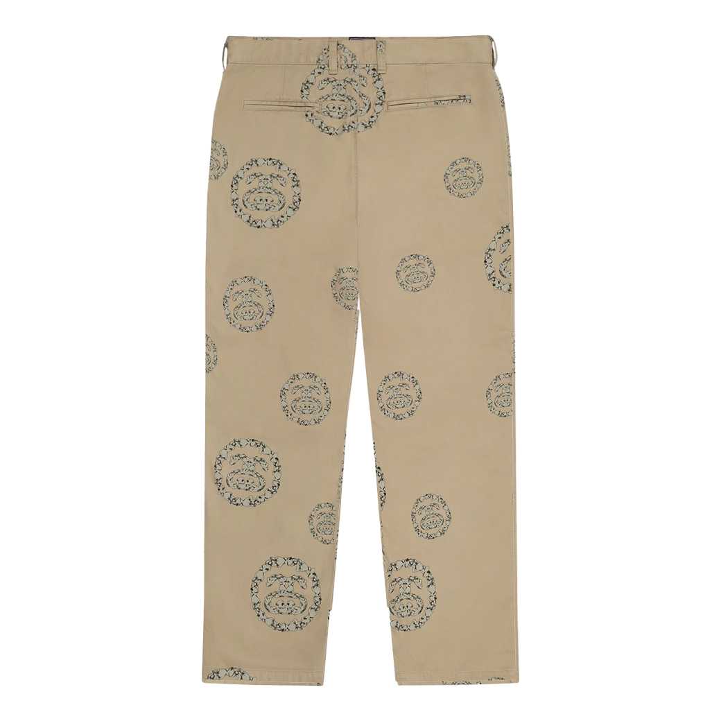 Stussy X Denim Tears SS Wreath Chino (KHAKI)