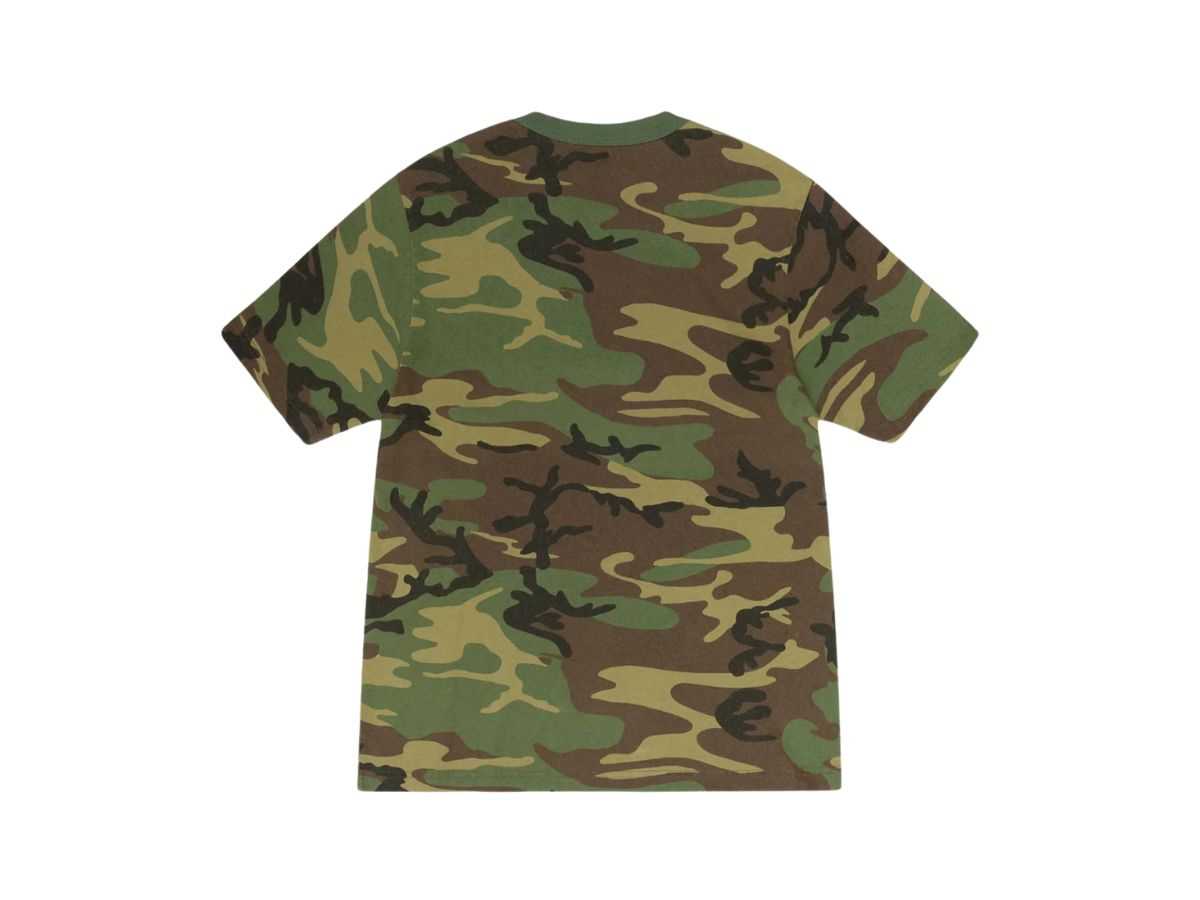 Stussy Tee Sport Script (CAMO)