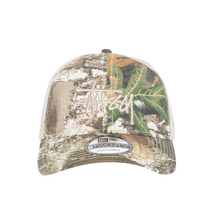Stussy X New Era 9twenty Basic Trucker (เรียลทรี เอจ)