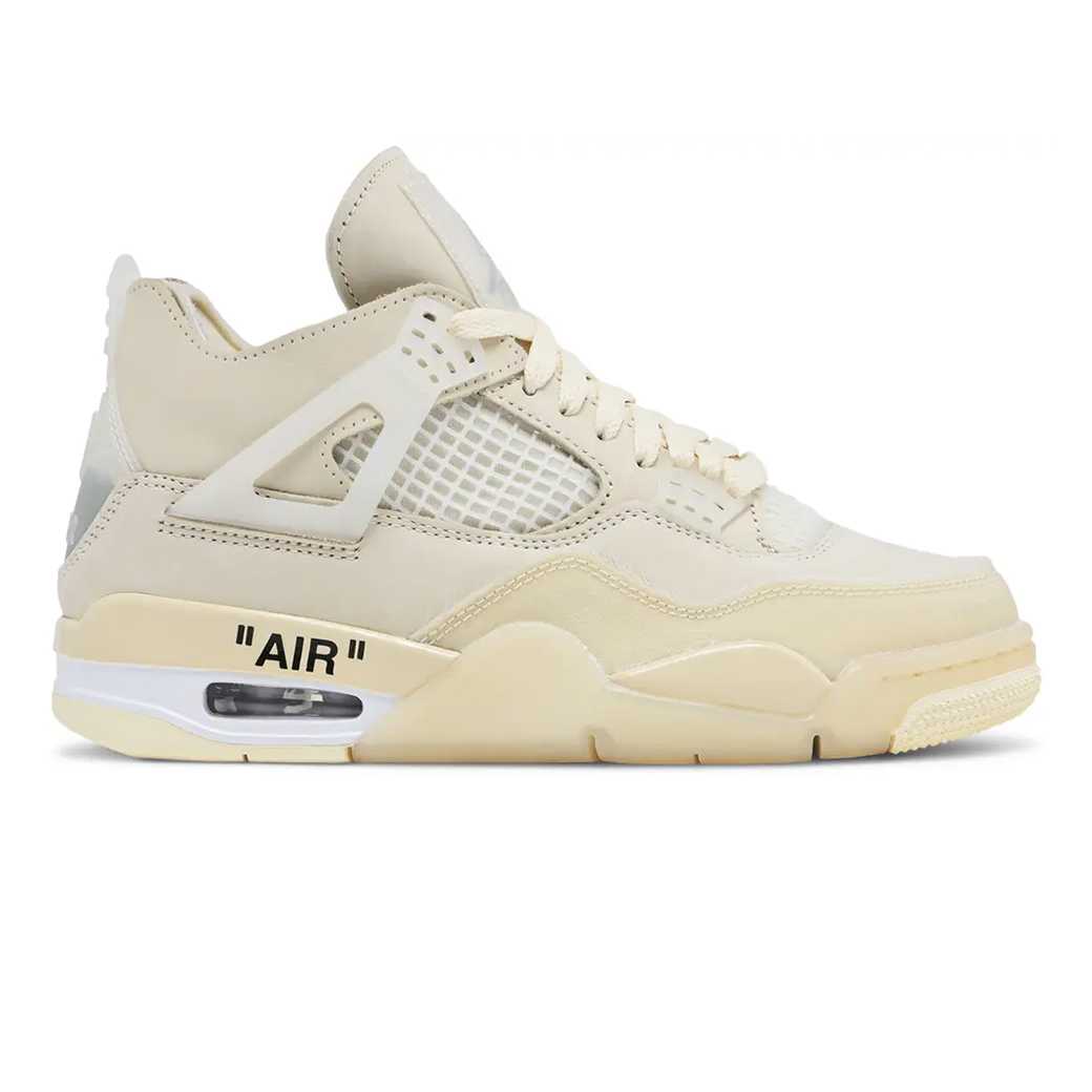 Nike Jordan 4 Retro x Off-White Sail (W)