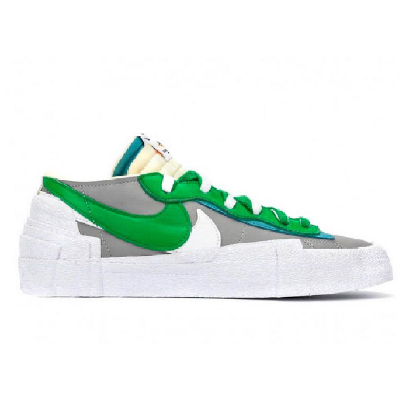 Nike Blazer Low x sacai (MEDIUM GREY CLASSIC GREEN)