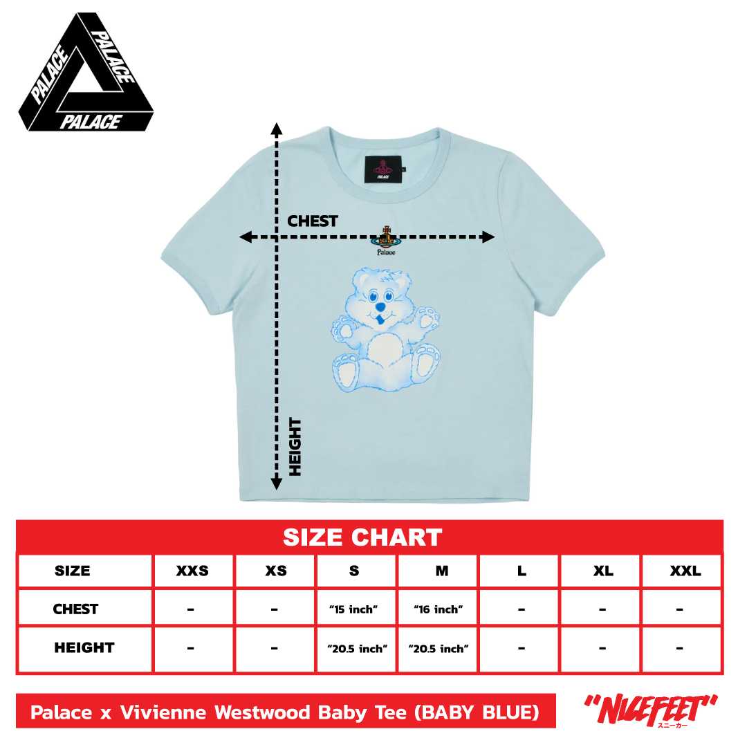 Palace X Vivienne Westwood Baby Tee (BABY BLUE)