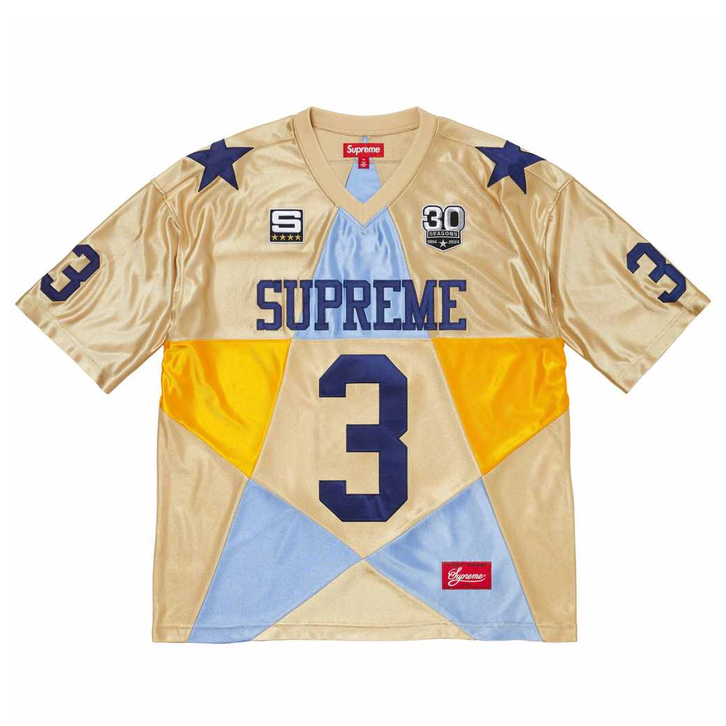 Supreme Star Football Jersey (GOLD)